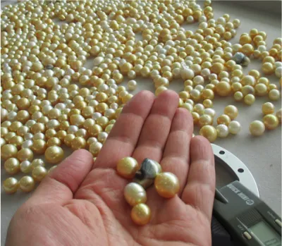 Keshi pearls